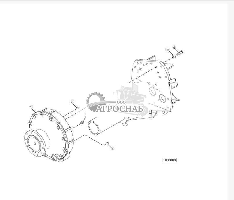 FINAL DRIVE MOUNTING (SINGLE REDUCTION) 